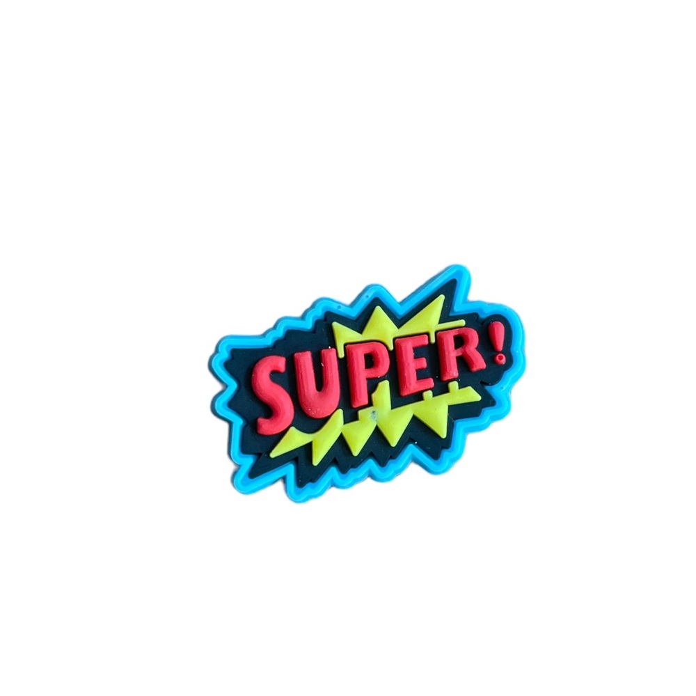 Super! croc Charm